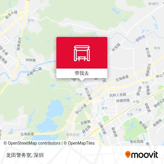 龙田警务室地图