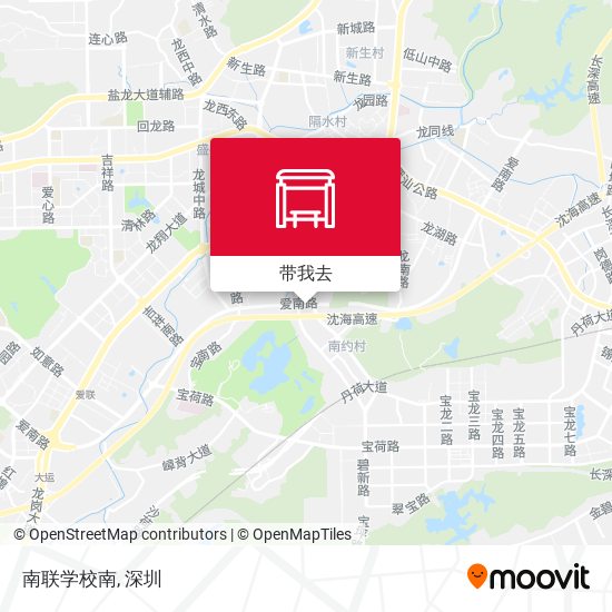 南联学校南地图