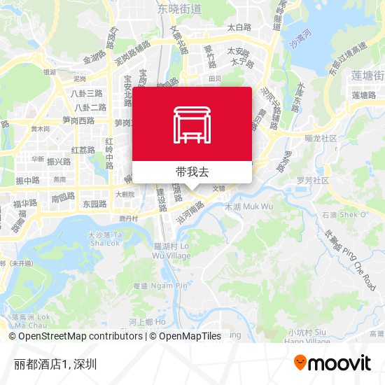 丽都酒店1地图