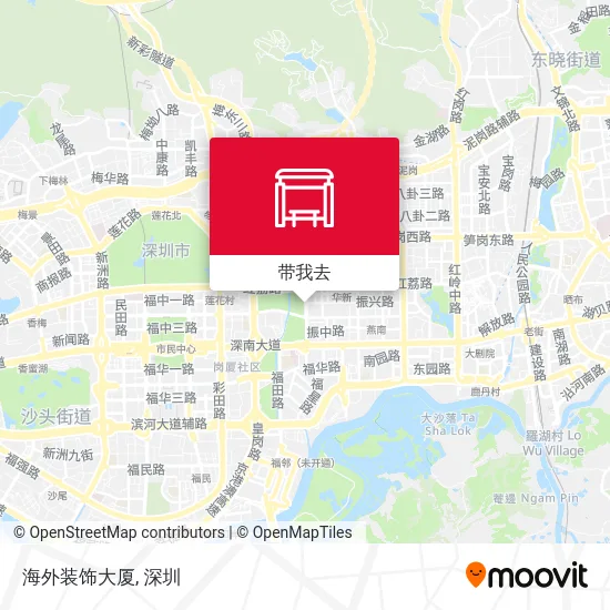 海外装饰大厦地图