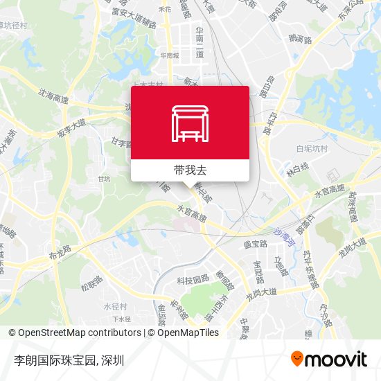 李朗国际珠宝园地图