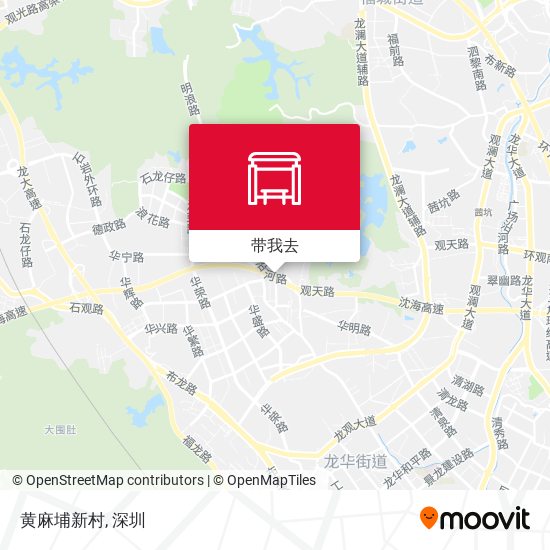黄麻埔新村地图