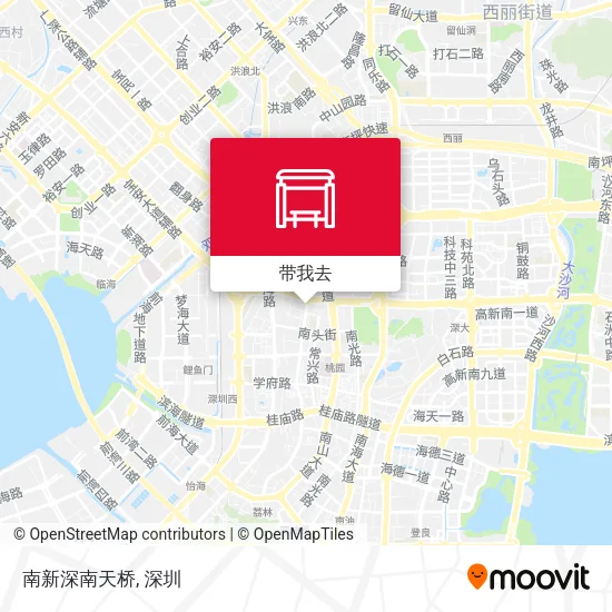 南新深南天桥地图