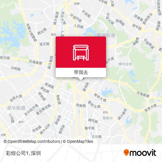 彩煌公司1地图