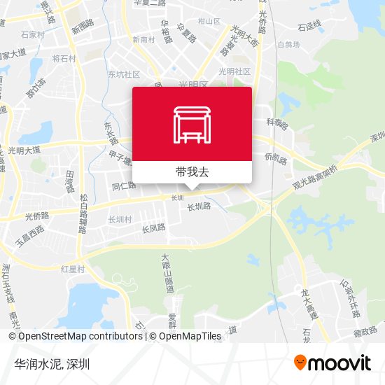 华润水泥地图