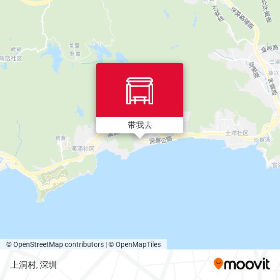 上洞村地图