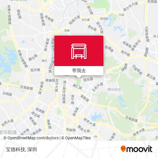 宝德科技地图