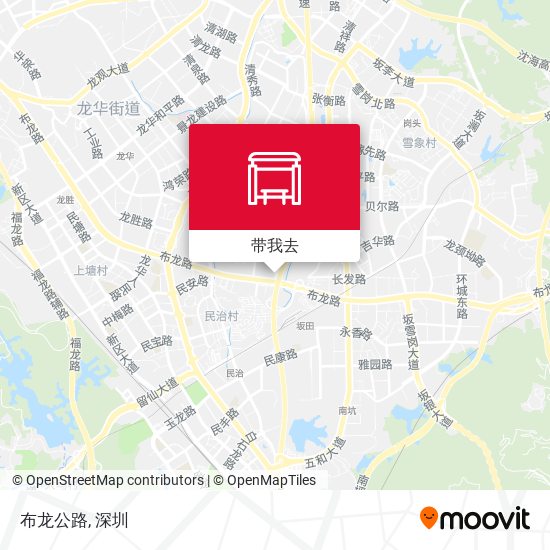 布龙公路地图