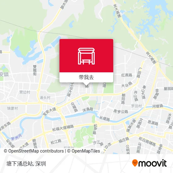塘下涌总站地图