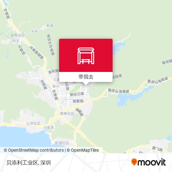 贝添利工业区地图