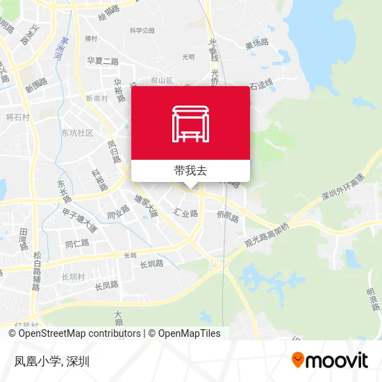 凤凰小学地图
