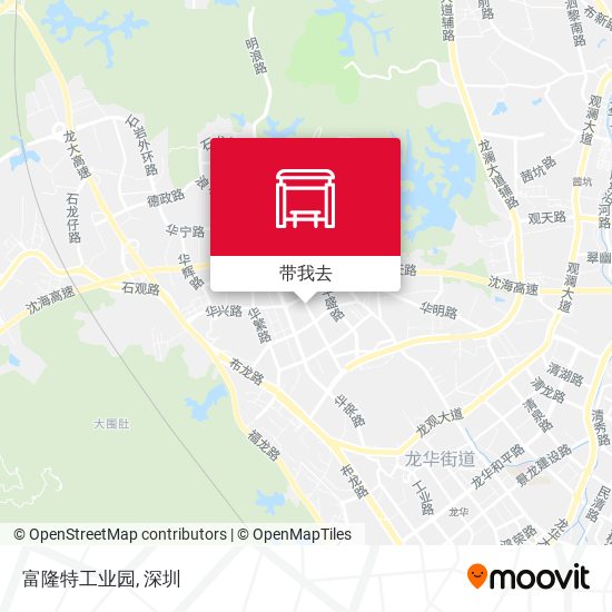 富隆特工业园地图