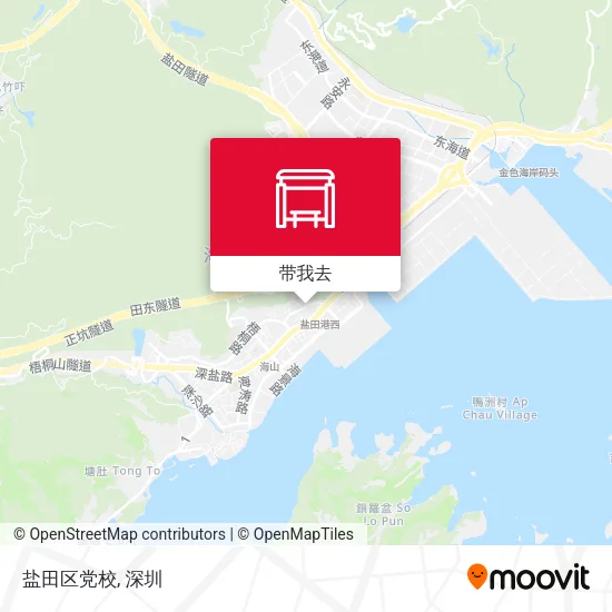 盐田区党校地图