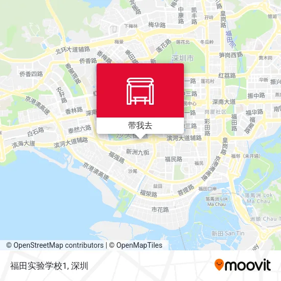 福田实验学校1地图
