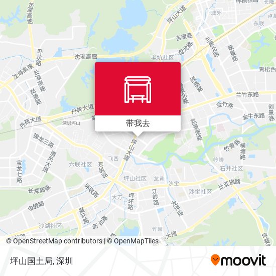 坪山国土局地图