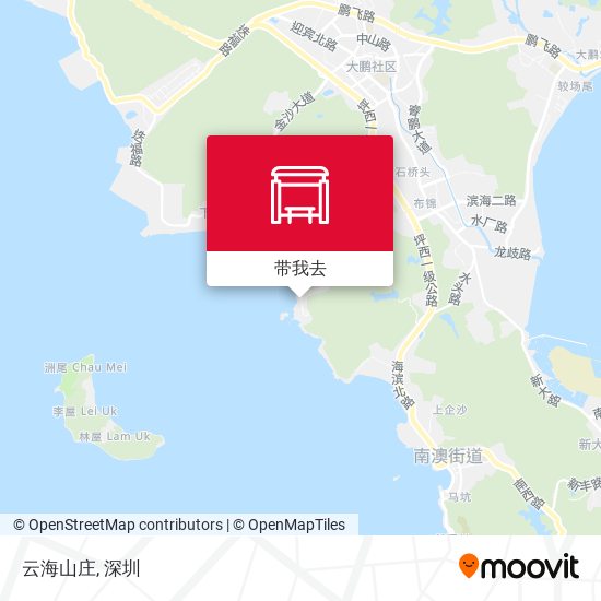 云海山庄地图