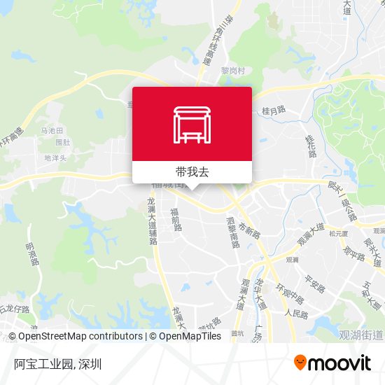 阿宝工业园地图