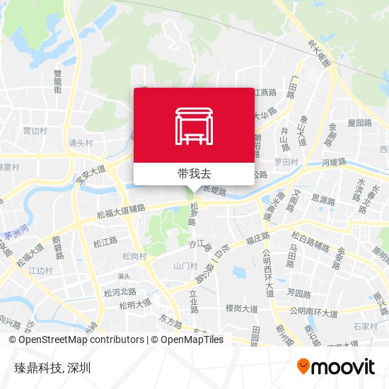 臻鼎科技地图