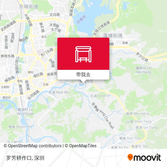 罗芳耕作口地图