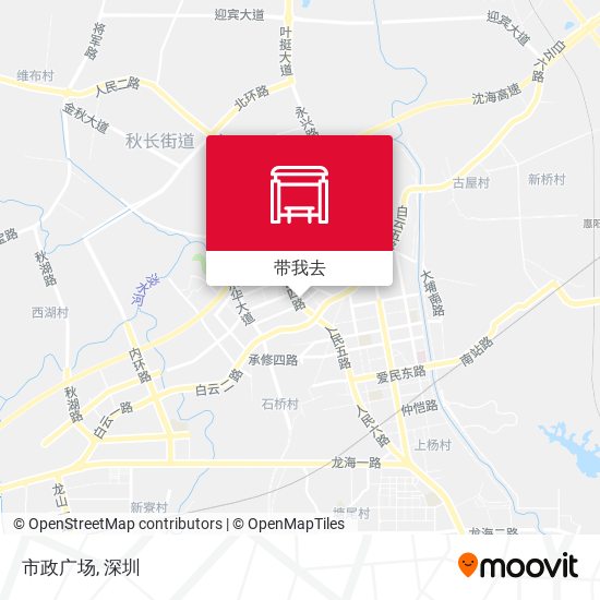 市政广场地图