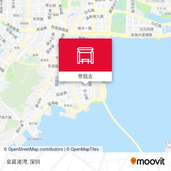 皇庭港湾地图