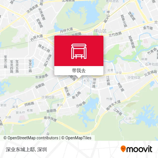 深业东城上邸地图