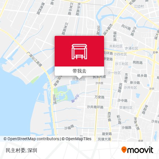 民主村委地图