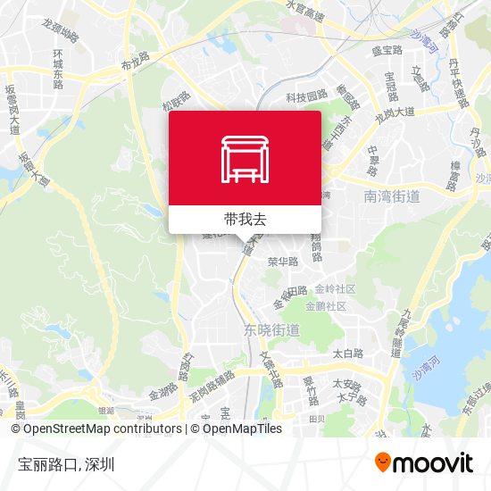 宝丽路口地图