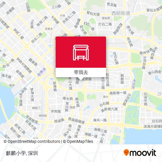 麒麟小学地图