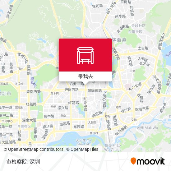 市检察院地图