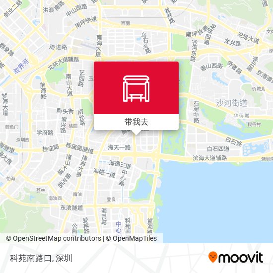 科苑南路口地图