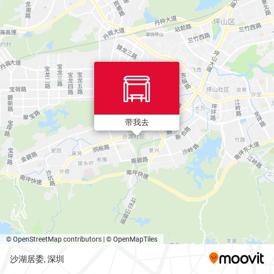 沙湖居委地图
