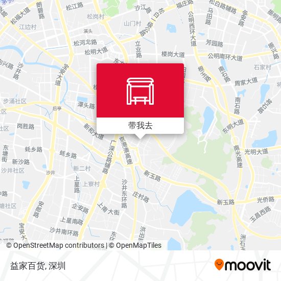 益家百货地图