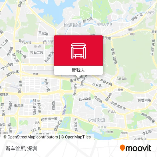 新车管所地图