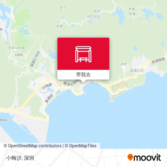 小梅沙地图