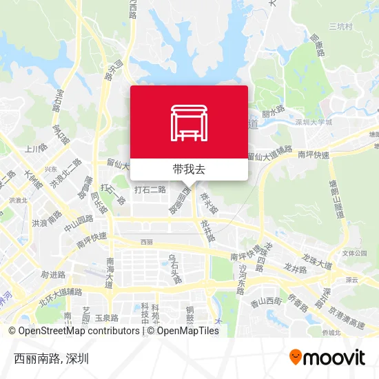 西丽南路地图