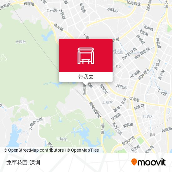 龙军花园地图