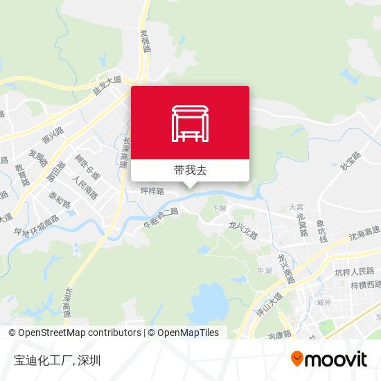宝迪化工厂地图