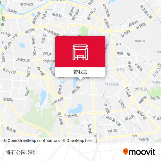 将石公园地图