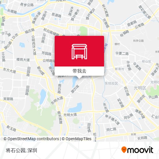 将石公园地图