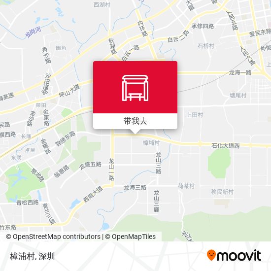 樟浦村地图