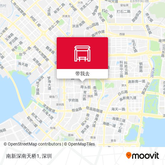 南新深南天桥1地图