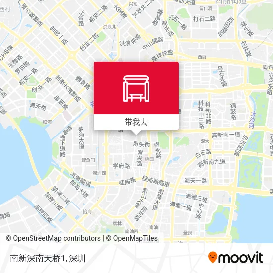 南新深南天桥1地图