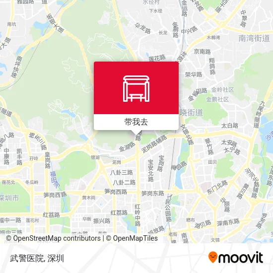 武警医院地图