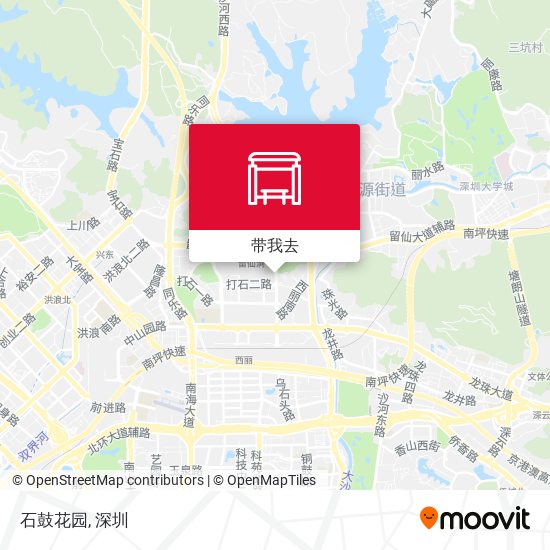石鼓花园地图
