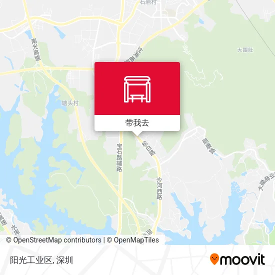 阳光工业区地图