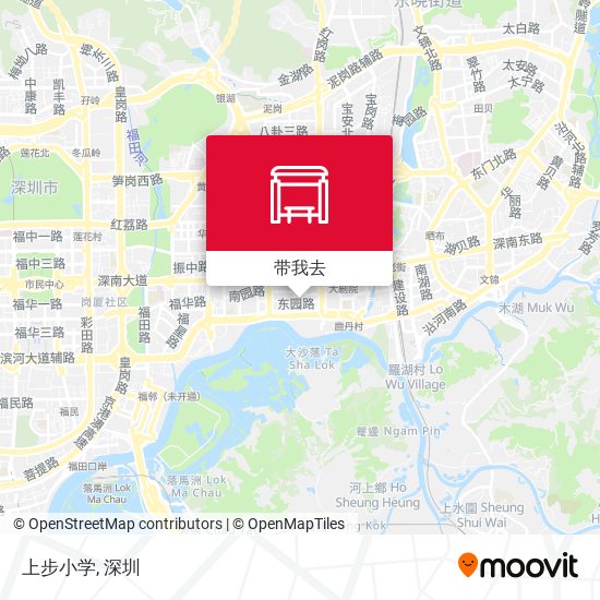 上步小学地图