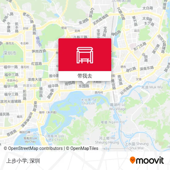 上步小学地图