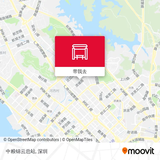 中粮锦云总站地图