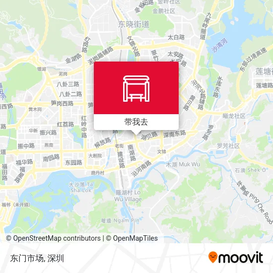 东门市场地图